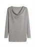 Premise · Cowl Drape Top · 1X · Silver