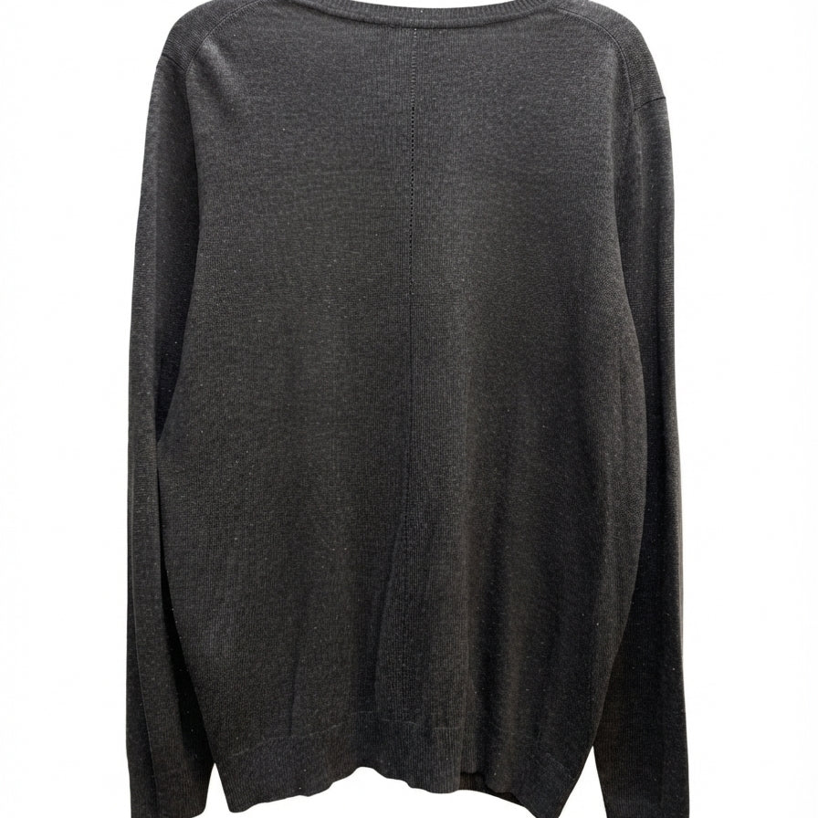 NicoleMiller · Button Up Cardigan · 1X · Silver