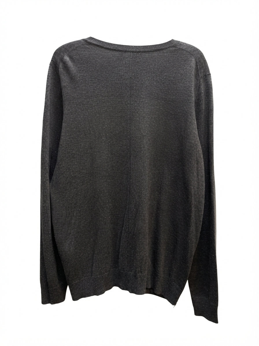 NicoleMiller · Button Up Cardigan · 1X · Silver