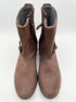 Eddie Bauer · Covey Waterproof Ankle Boot · 10 · Mahogany Leather