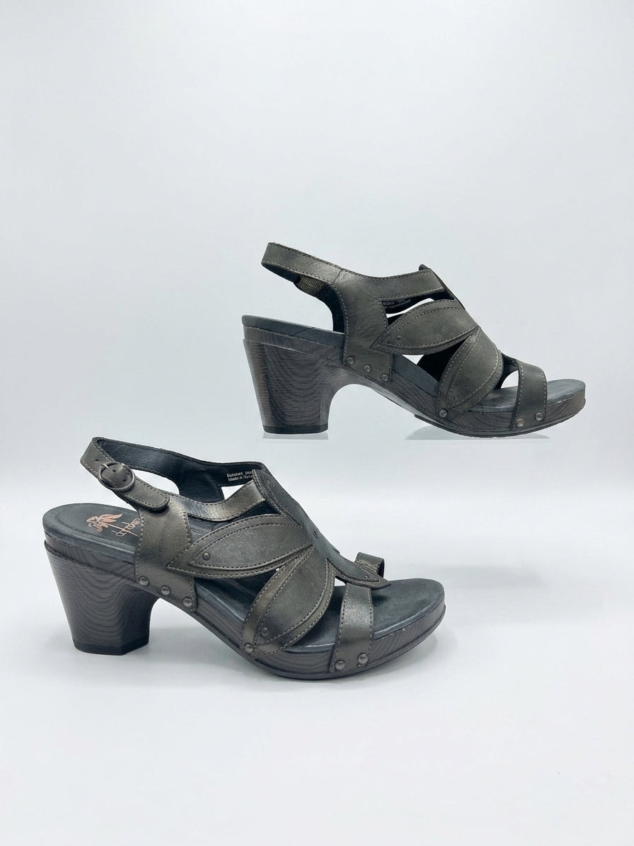 Dansko · Nina Sandals · 9.5 · Graphite