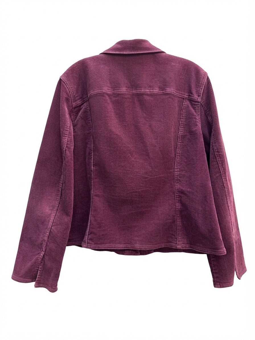 Chadwicks · Corduroy Jacket · 14 · Berry
