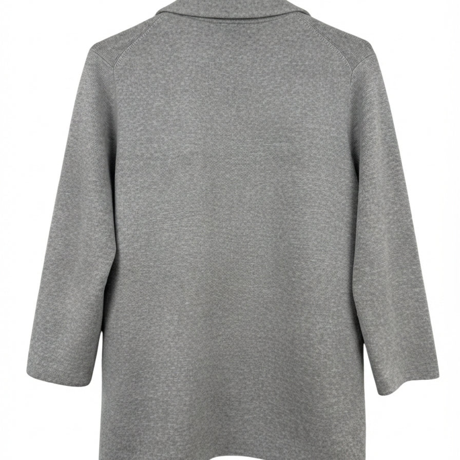 J. Crew · Open Drape Cardigan · Large · LightGray