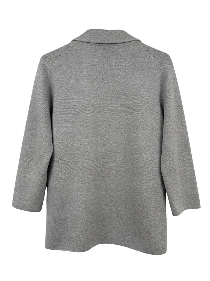 J. Crew · Open Drape Cardigan · Large · LightGray
