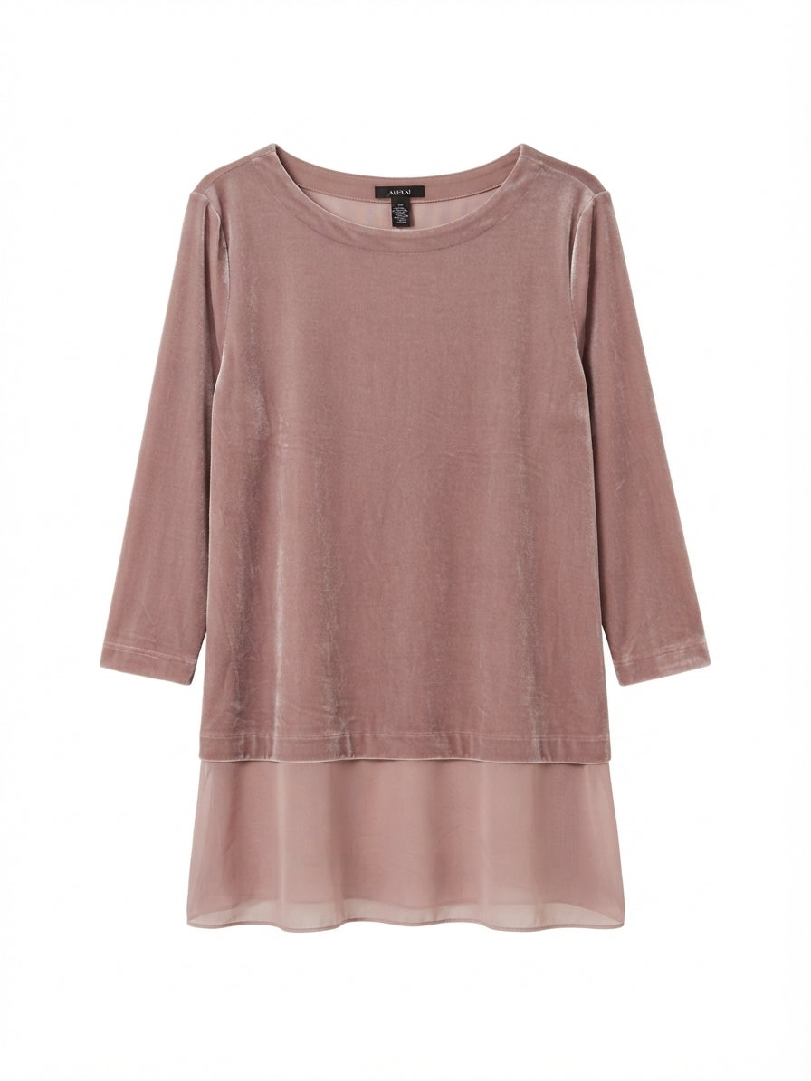 Alfani · Blouse · XLarge · Dusty Rose