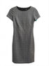 Theory · Short Sleeve Dress · 2 · Gray/Black