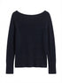 WHBM · Cold Shoulder · Large · BlackGray