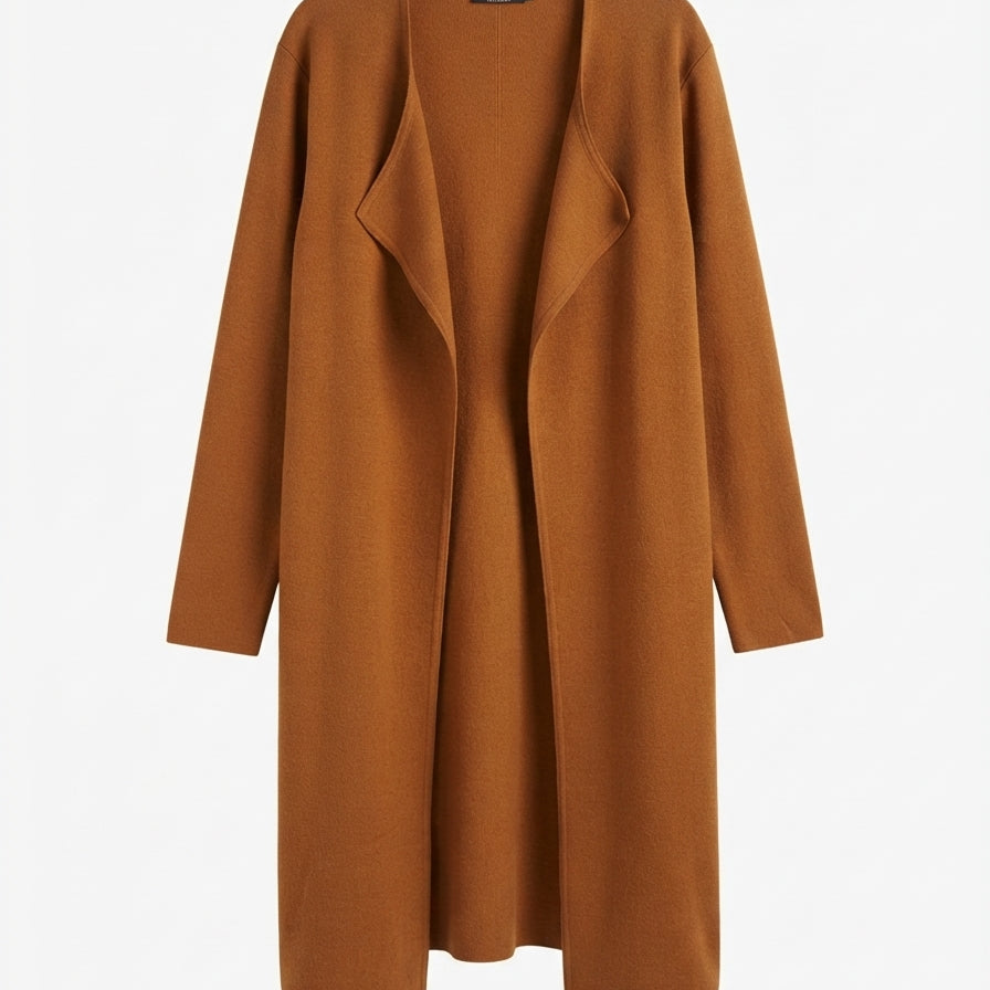 Lillusory · Open Drape Cardigan · XLarge · Caramel