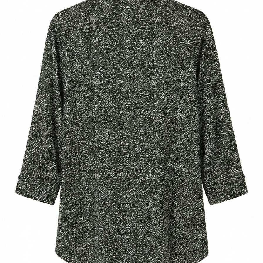 Adrianna Papell · Shirt · 1X · ForestWhite