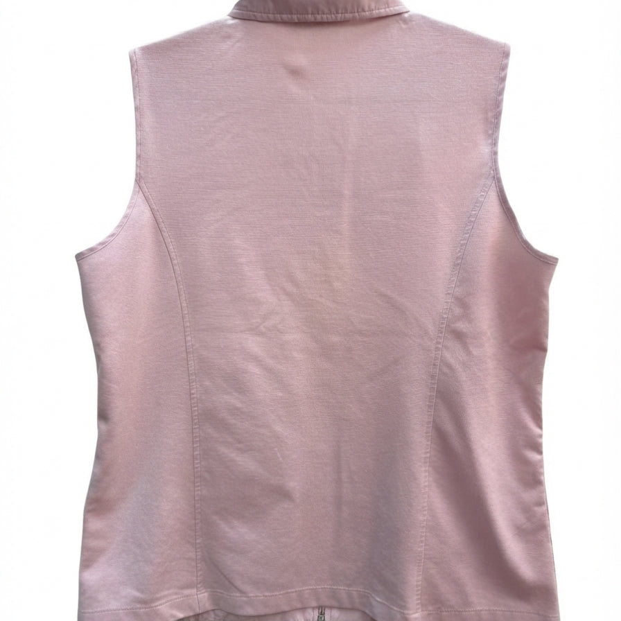Alia · Quilted Vest · Large · LightPink