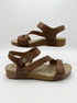 Josef Seibel · Tonga Strap Sandals · 10 · Brown Leather