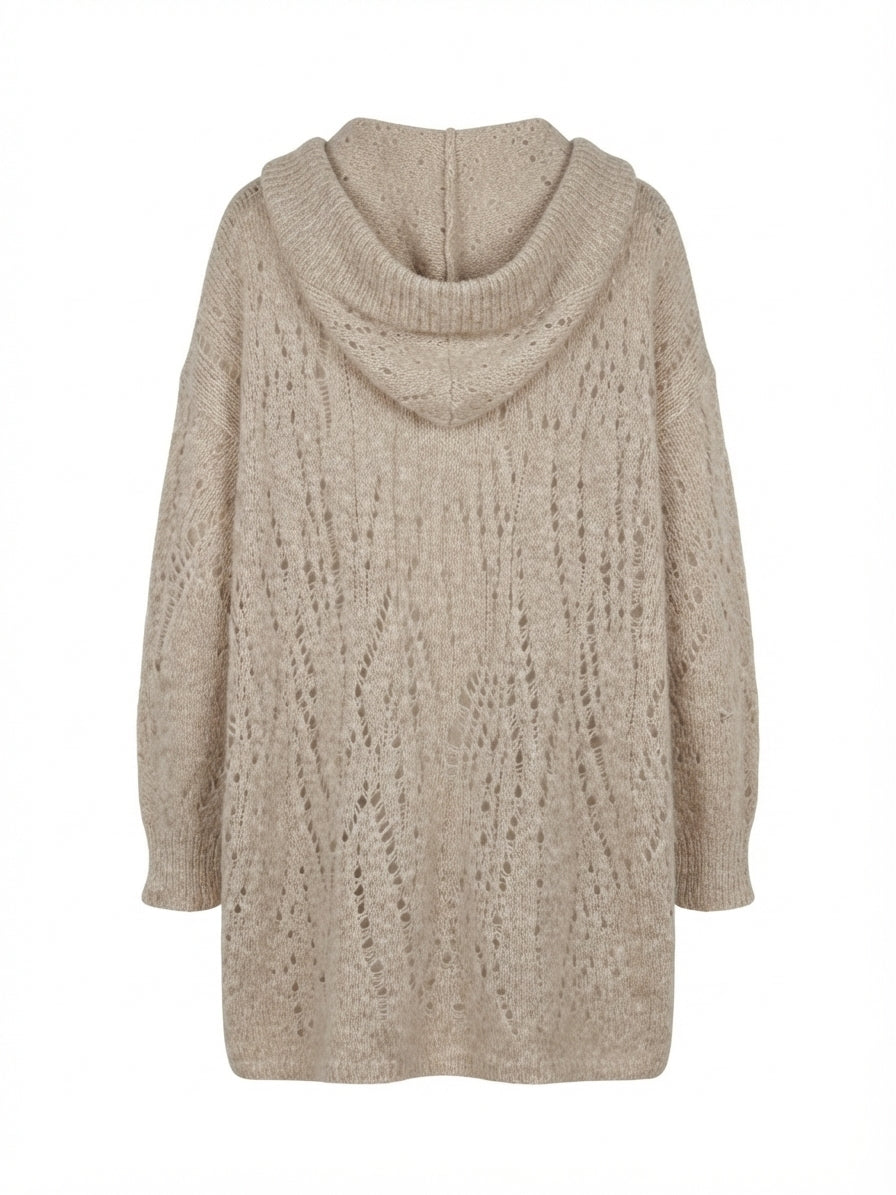 FreePeople · Open Drape Cardigan · XSmall · Oatmeal