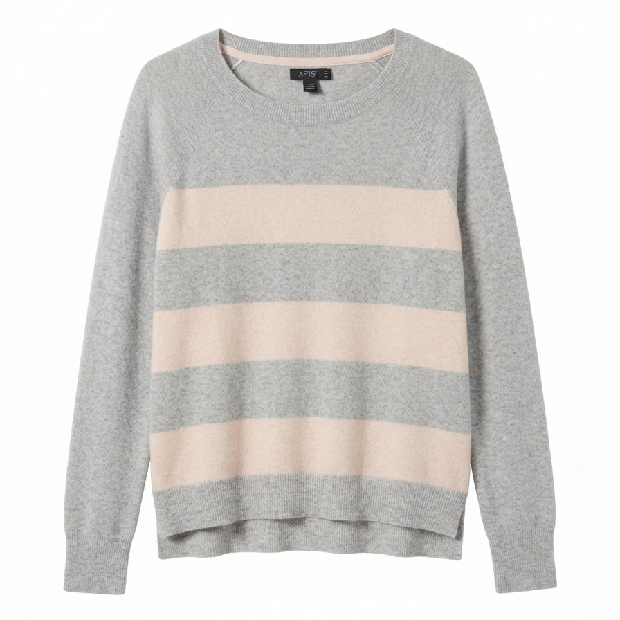 Apt 9 · Sweater · XLarge · GrayPink