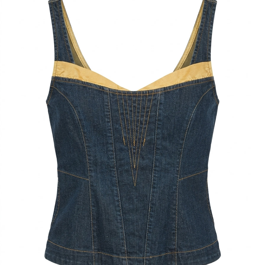 Topper Prairie Underground · Corset top · Large · Blue