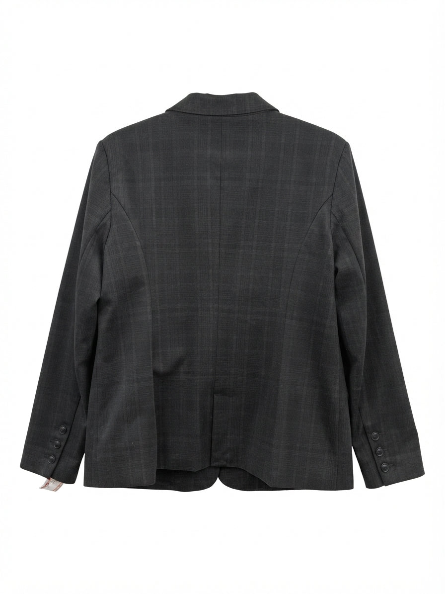 41 Hawthorn · Blazer · XLarge · BrownGray Plaid