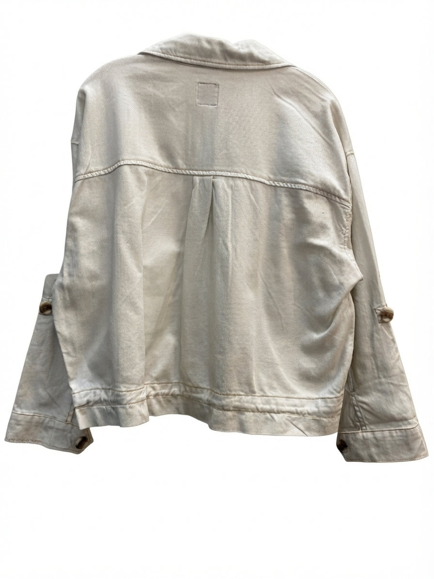 Kensie · Jean Jacket · Large · White