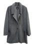 Sanctuary · Fuzzy Long Jacket · Small · Gray