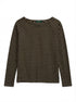 Ralph Lauren · LongSleeve Top · Large P · BlackGold Striped