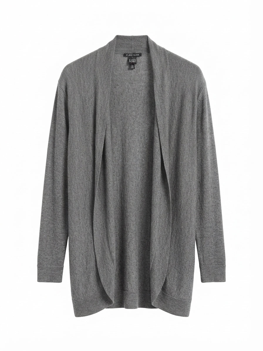 Eileen Fisher · Open Cardigan · XSmall · DarkGray