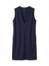 Eileen Fisher · Sleeveless V-Neck, Has pockets · XXS · Navy