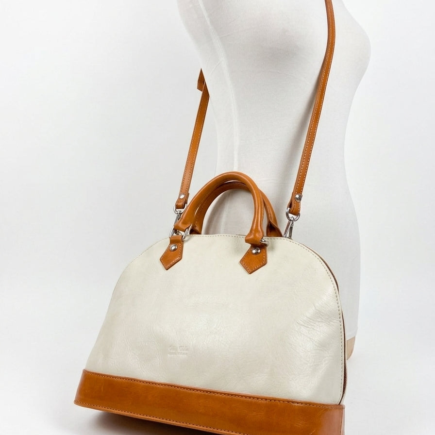 Vera Pelle · Convertible Bag · Handbag · TanCream