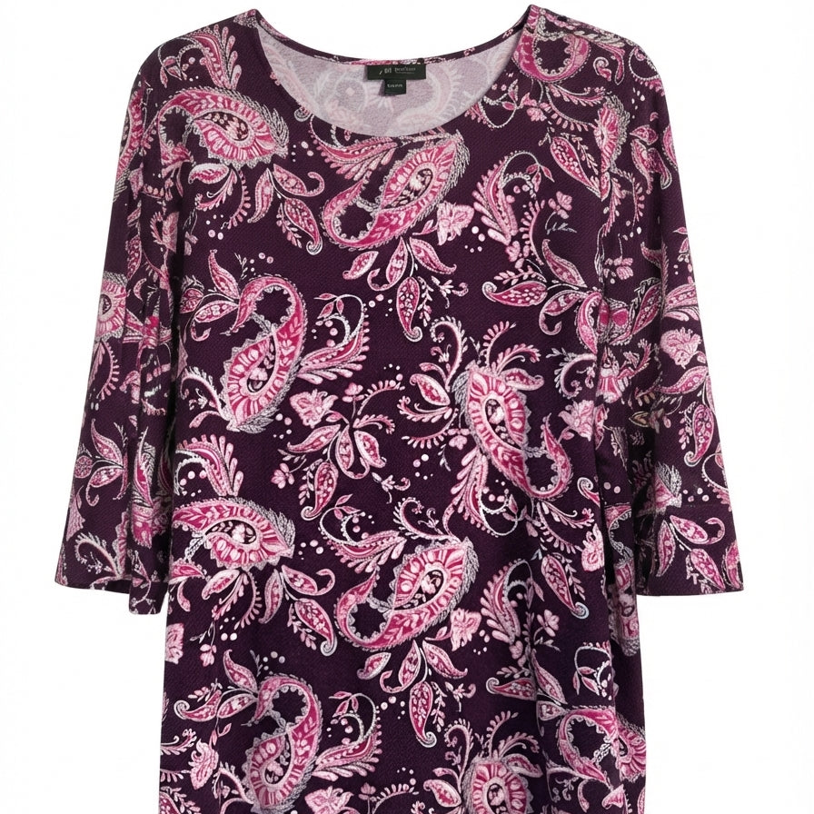J Jill · Blouse · Large · PinkPurple