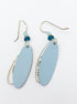 Adajio · Water/Wave Earring · BlueSilver