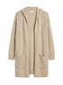 LOFT · Open Drape Cardigan · Large · Oatmeal