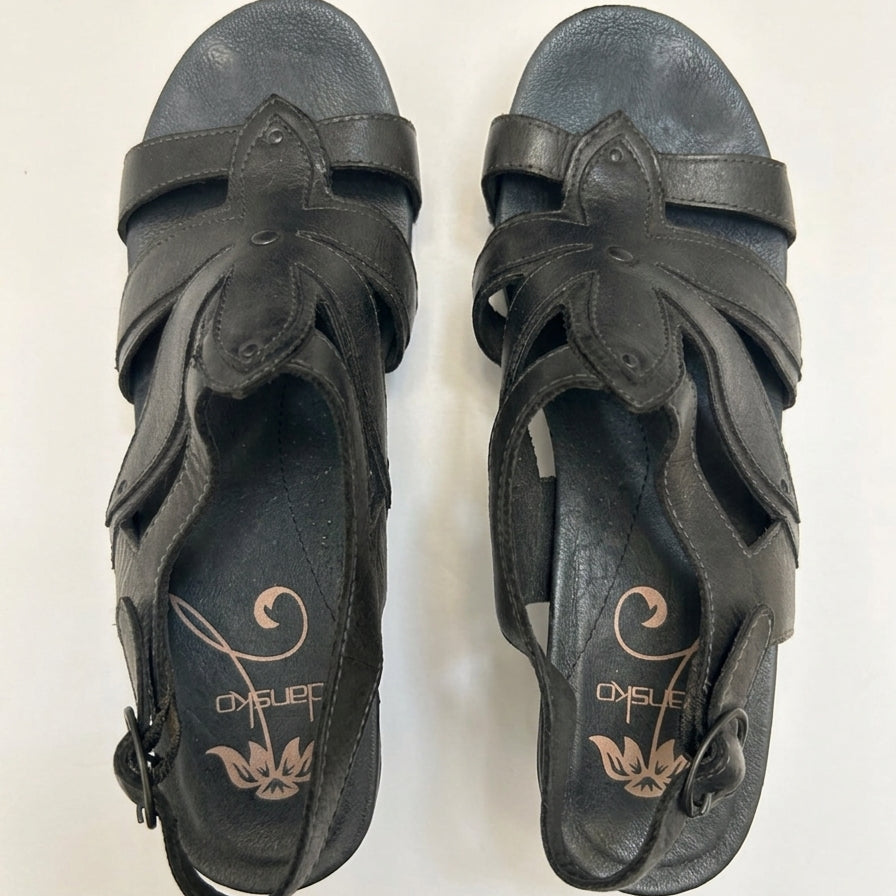 Dansko · Nina Sandals · 9.5 · Graphite