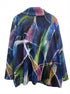 Jess&Jane · Brush Stroke Pattern · XLarge · NavyMulti