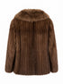 Everitt Buelow · Mink Jacket · OS · Brown
