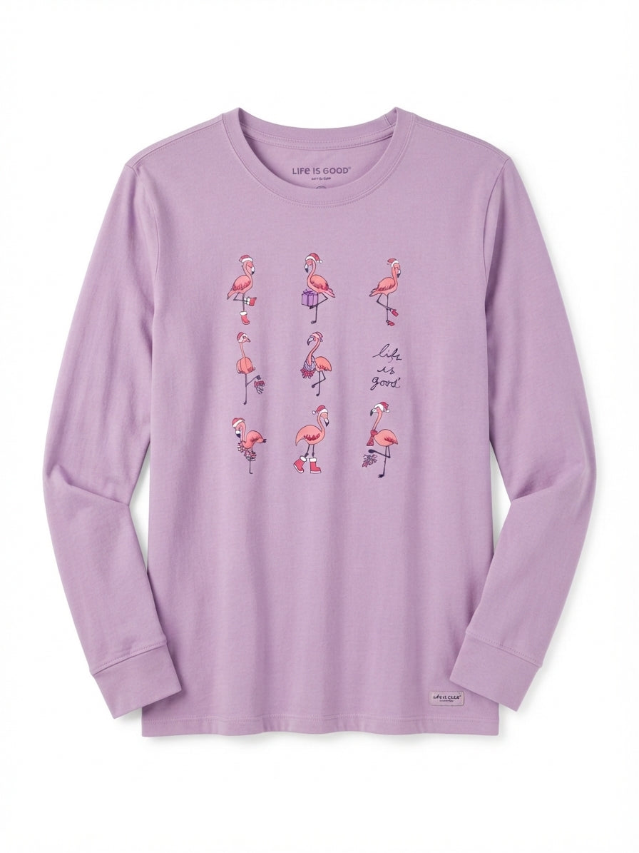 Life is Good · Holiday Top · XLarge · Mauve