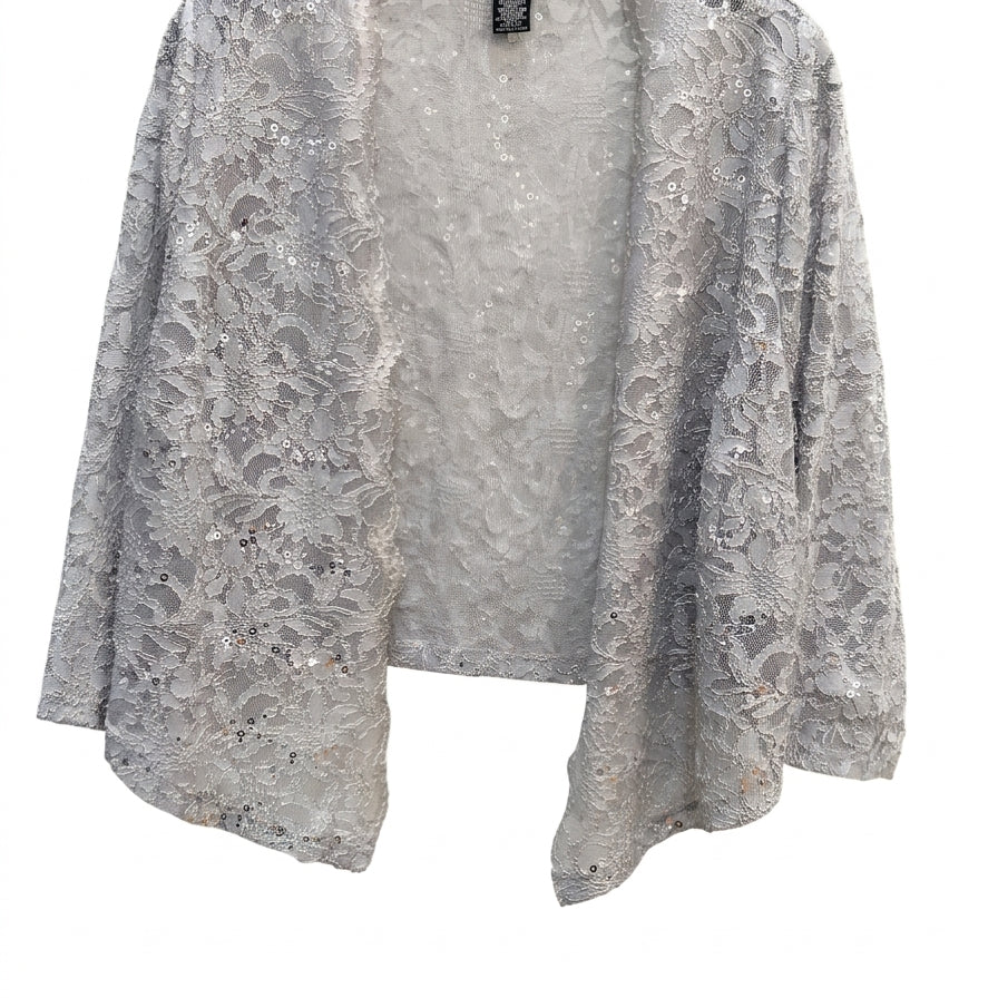 Candalite · Blouse · 2X · Silver