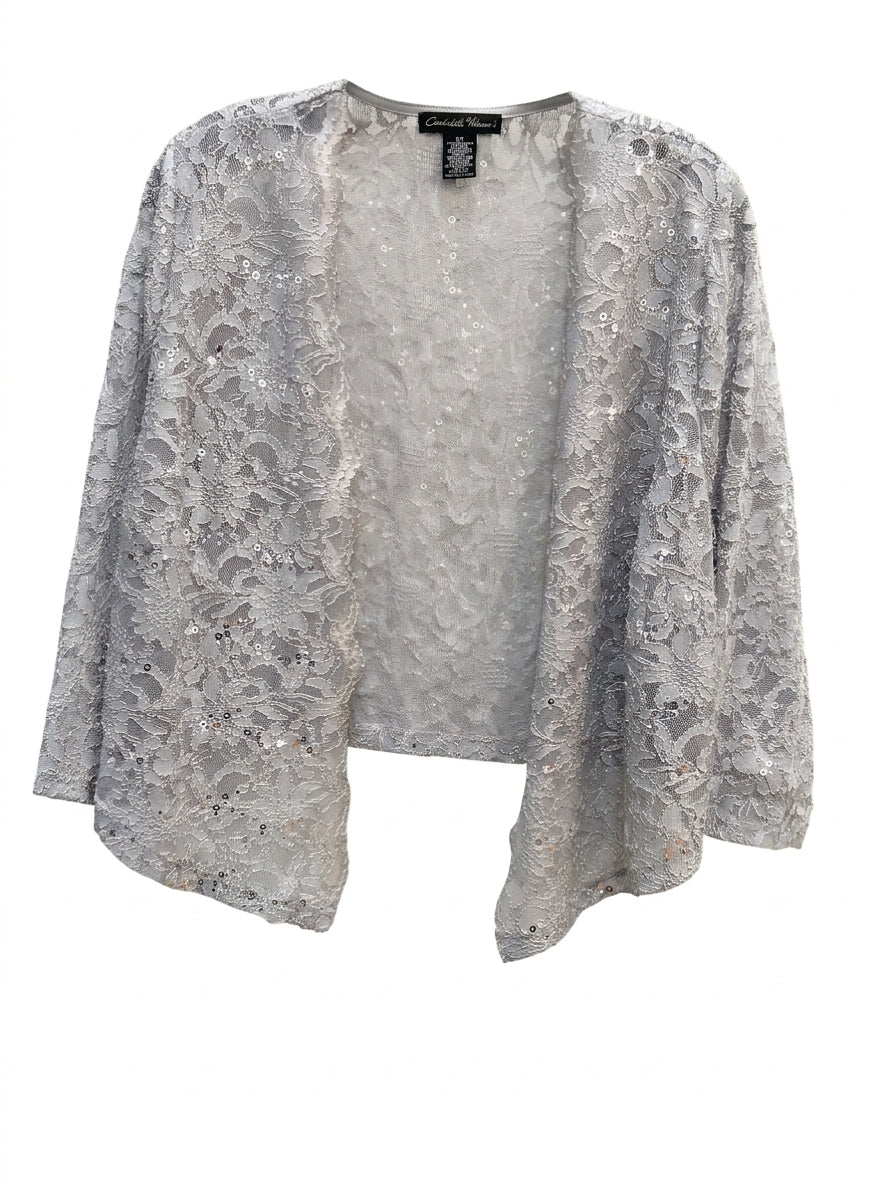 Candalite · Blouse · 2X · Silver