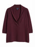 LandsEnd · Split Neck Style · 1X · Burgundy