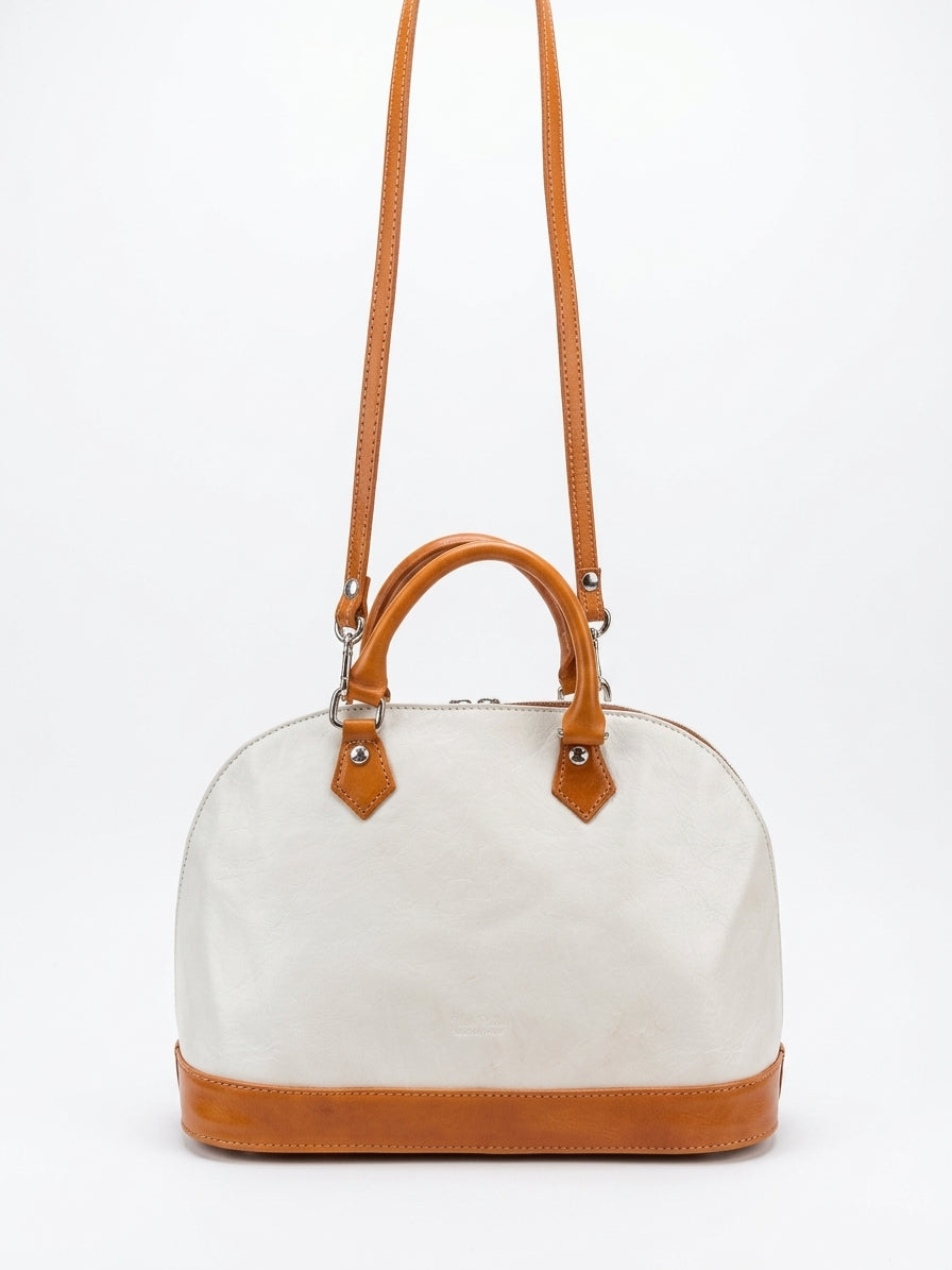 Vera Pelle · Convertible Bag · Handbag · TanCream