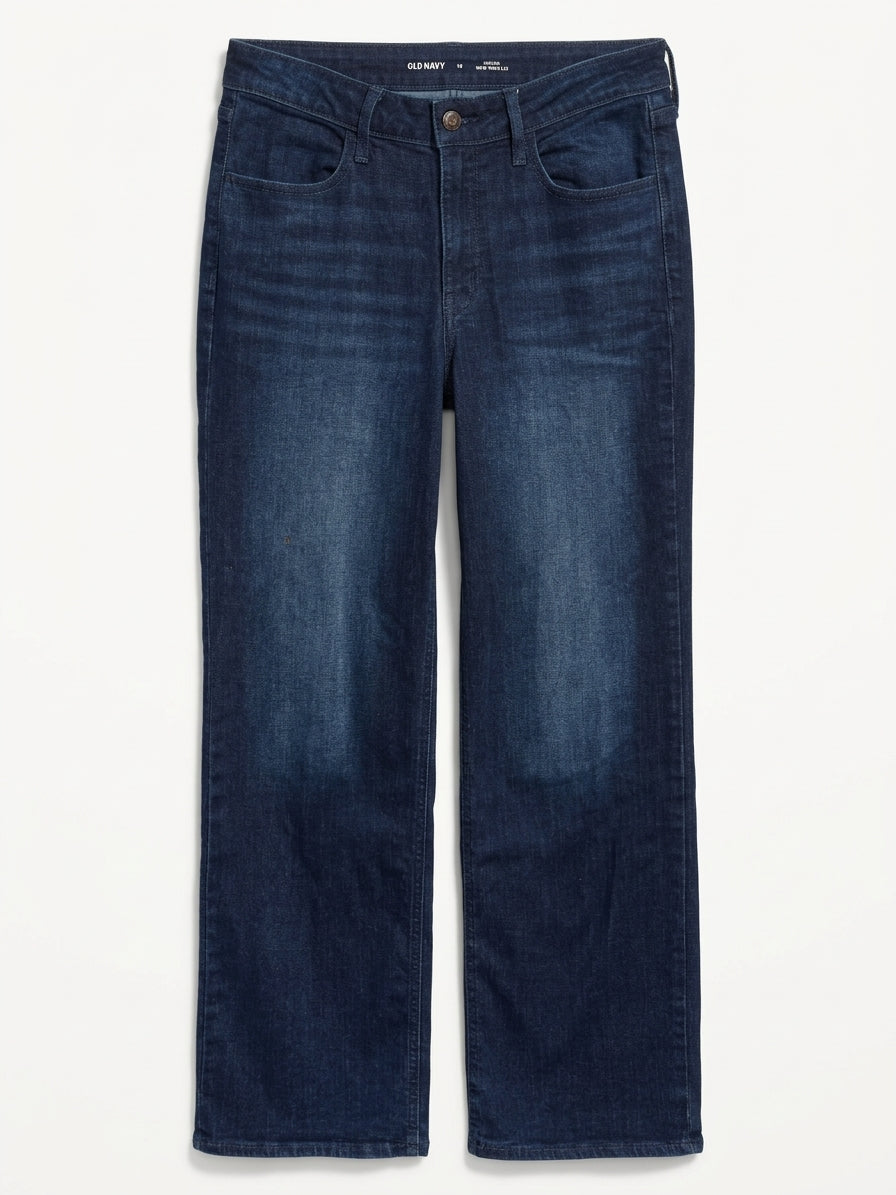 Old Navy · Wow Wide Leg · 12 · Denim