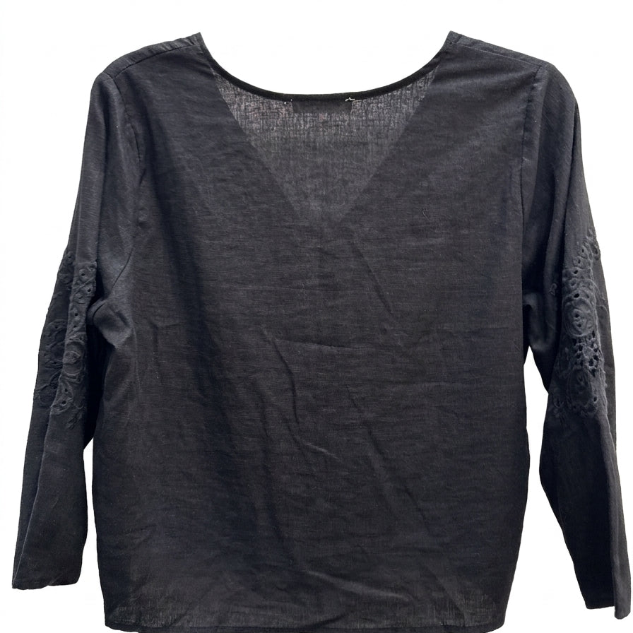 Christian Siriano · Blouse · Medium · Black