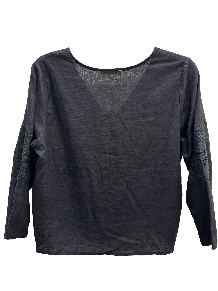 Christian Siriano · Blouse · Medium · Black