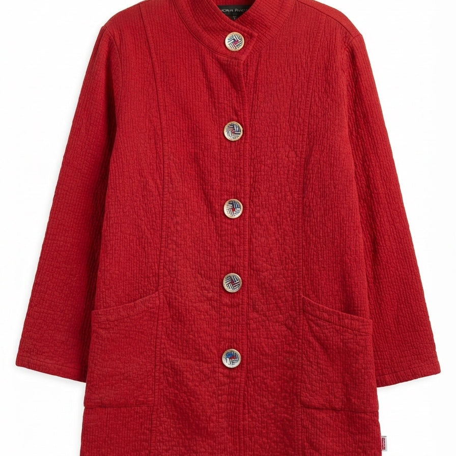 Focus By JJ · Jacket · Small · Red