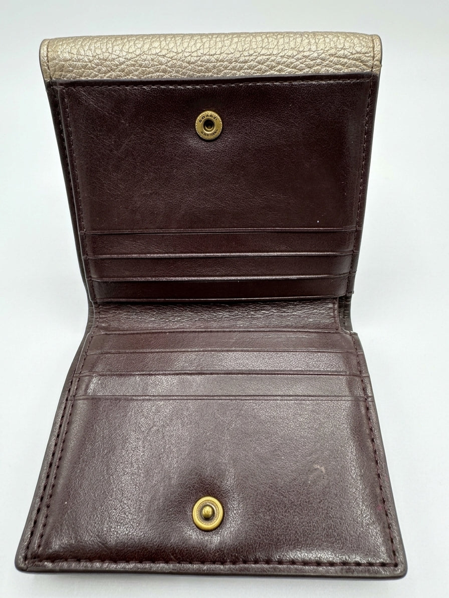 COACH · Tabby Small Wallet · Wallet · Gold