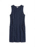 Habitat · Sleeveless Dress · Large · NavyWhite