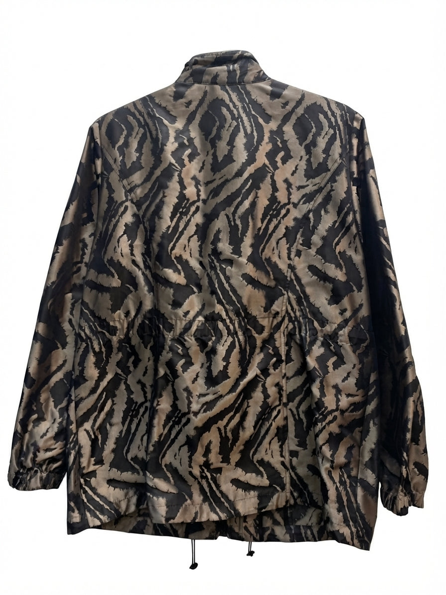 Tribal · Utility Tribal Animal Print Jacket · 12 · Bronze Black