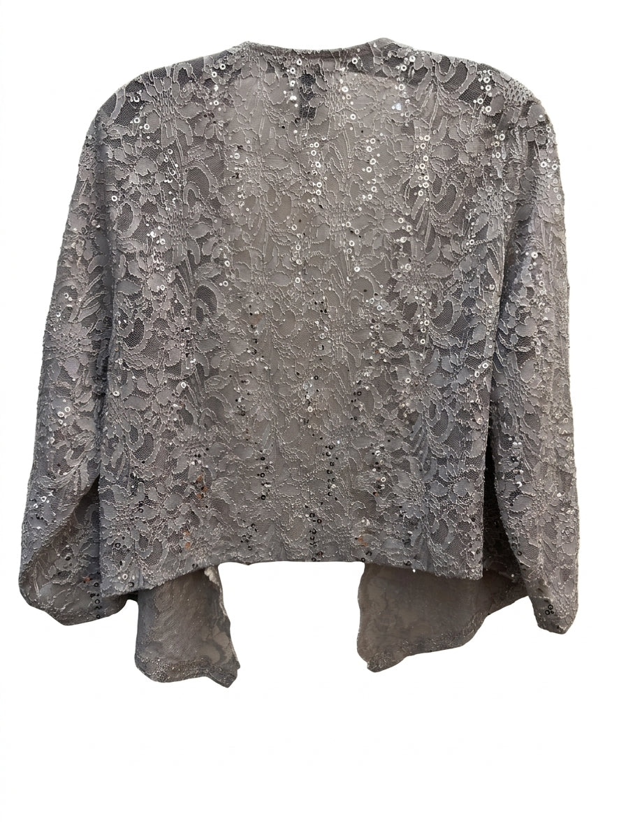 Candalite · Blouse · 2X · Silver
