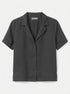 Everlane · ShortSleeve Shirt · Small · Soft Black