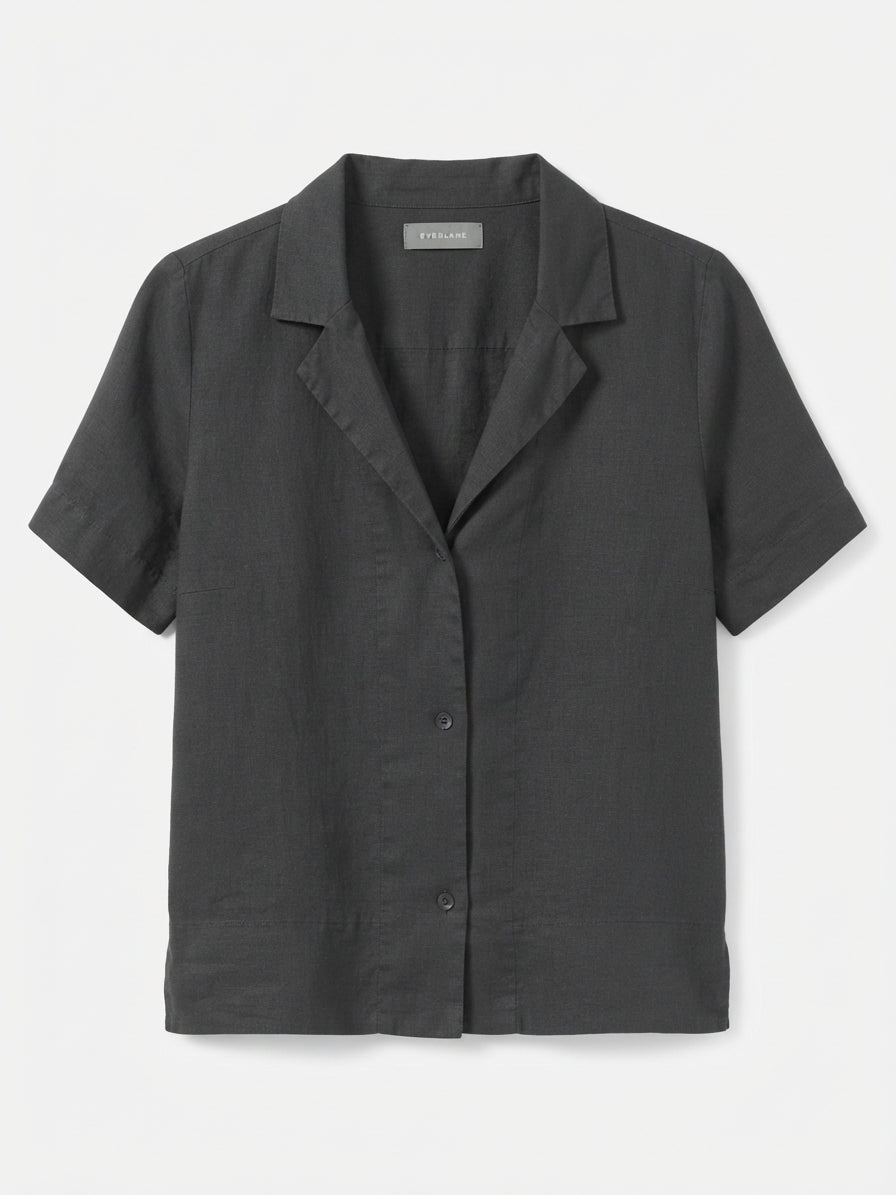 Everlane · ShortSleeve Shirt · Small · Soft Black