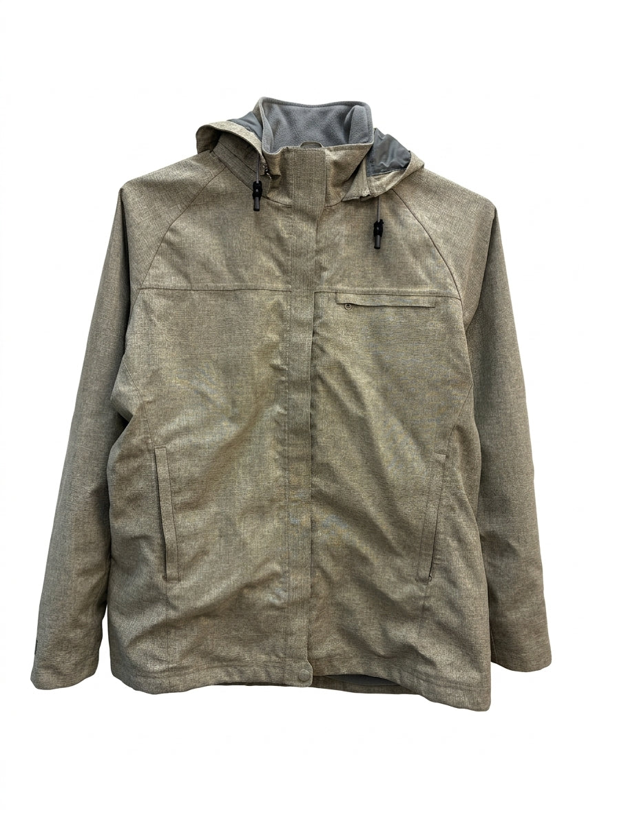 REI · Hooded Jacket · Large · Moss