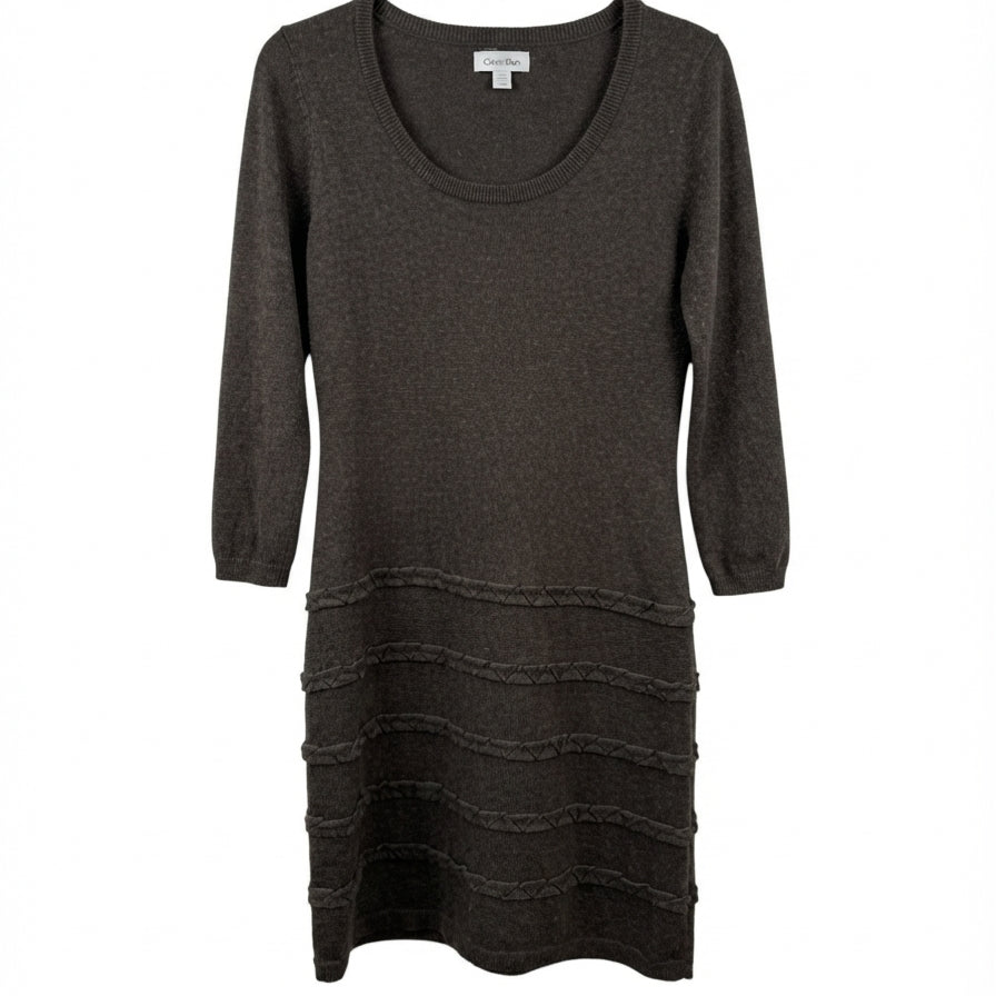 Calvin Klein · Sweater Dress · Small · Chocolate