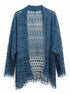 Johnny Was · Beautiful Lace Cardigan · 1X · DarkTeal