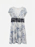 Sundance · Flutter Sleeve · 8 · CreamFloral